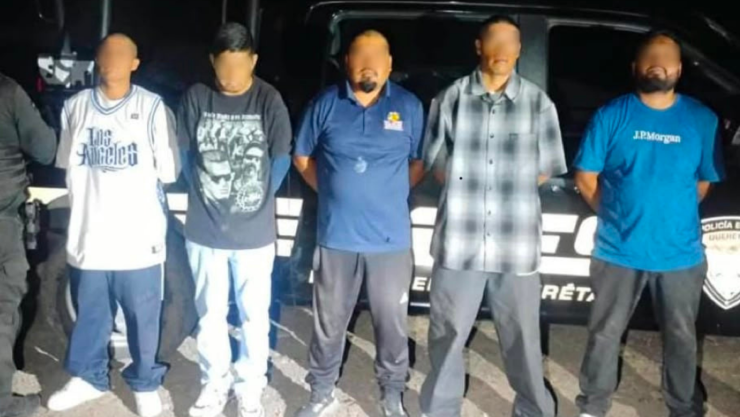 Detienen a cinco hombres en La Lira, Pedro Escobedo