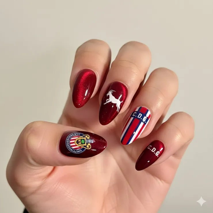 7 modelos de uñas de las Chivas que se ven hermosas en cualquier tamaño: serás la envidia