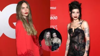 Así fue el encuentro entre Cazzu y Belinda durante gala en México