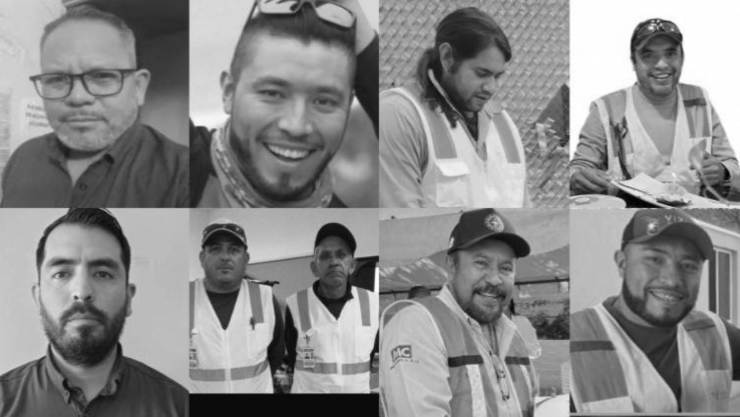 Mineros desaparecidos