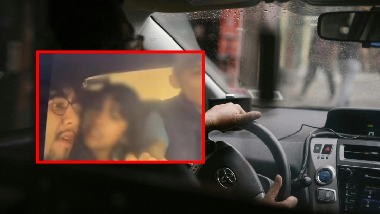 Taxista en Puebla evita asalto amenazando a ladrones con chocar al acelerar.