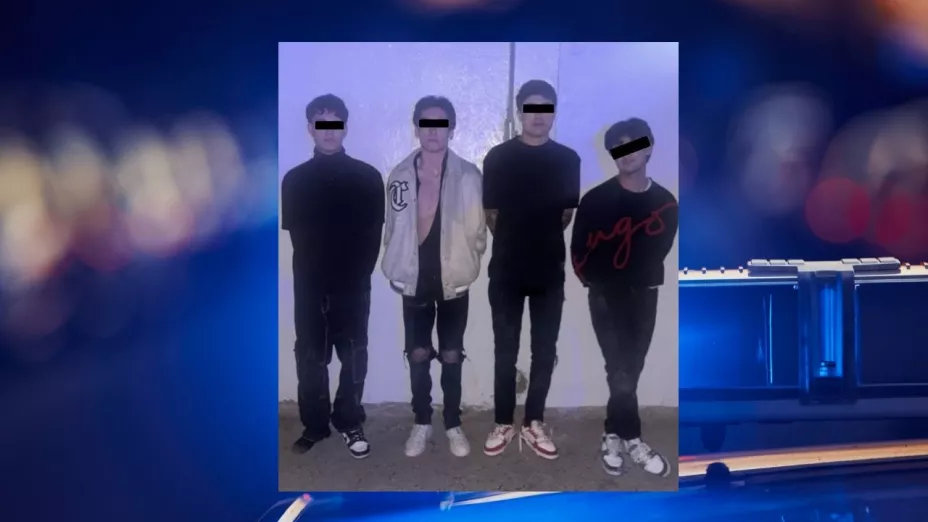 Detienen a 4 jóvenes por riña en gasolinera en Torreón