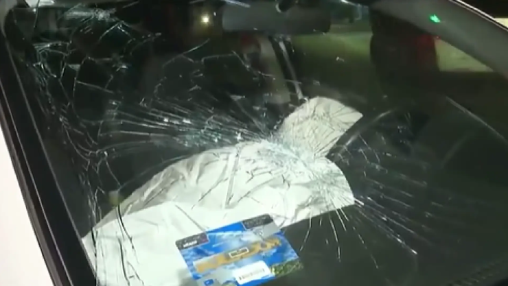 Bebé proyectado parabrisas choque Guadalajara