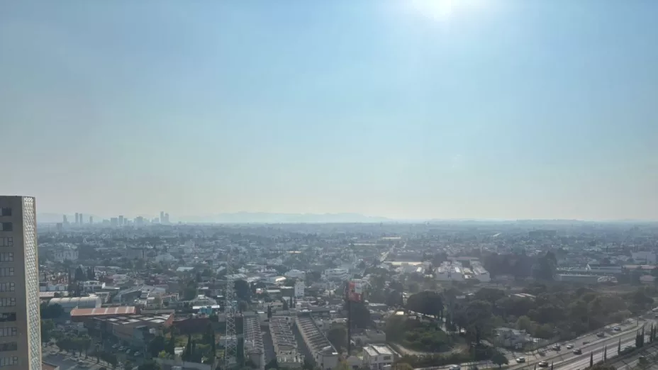 Mala calidad del aire en Puebla hoy