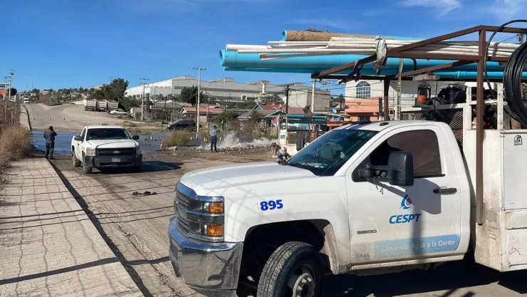 Cortan suministro de agua en Tijuana y Rosarito por fuga este domingo