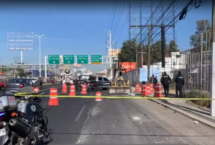 Joven muere atropellado por retroexcavadora en San Juan de Ocotán