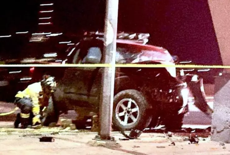 Accidente en la Pacheco.