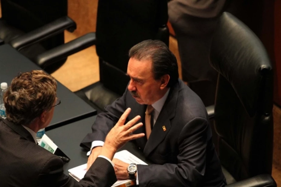 Emilio Gamboa Patrón, líder de los senadores del PRI
