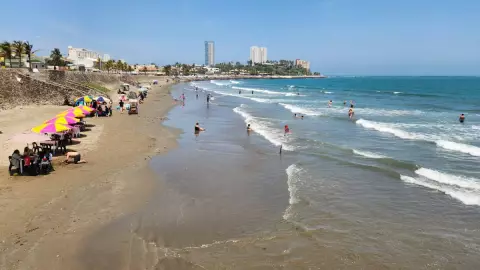 Registran las temperaturas máximas más altas en lo que va del 2025 en Veracruz; hoy serían mayores