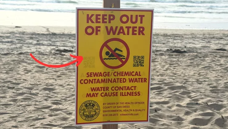 Playas de San Diego están cerradas por contaminación este abril de 2025