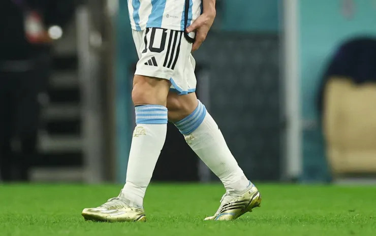 Preocupación Messi molestia.
