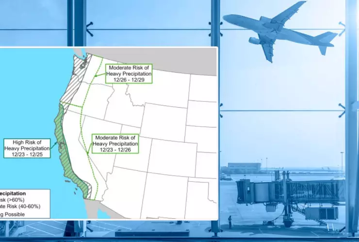 Clima en la costa oeste California