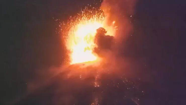 Autoridades mantienen alerta ante nueva erupción del Volcán de Fuego en Guatemala