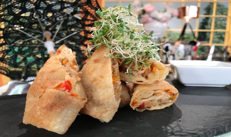 Rollitos primavera de atún Mariano Sandoval