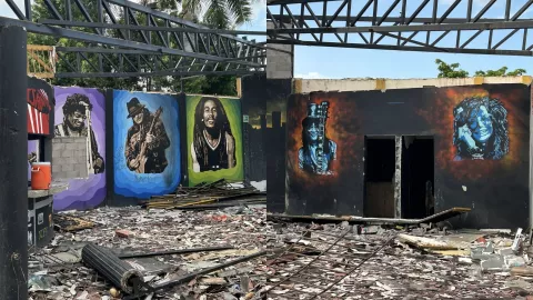 Derrumban emblemático bar de rock en Culiacán