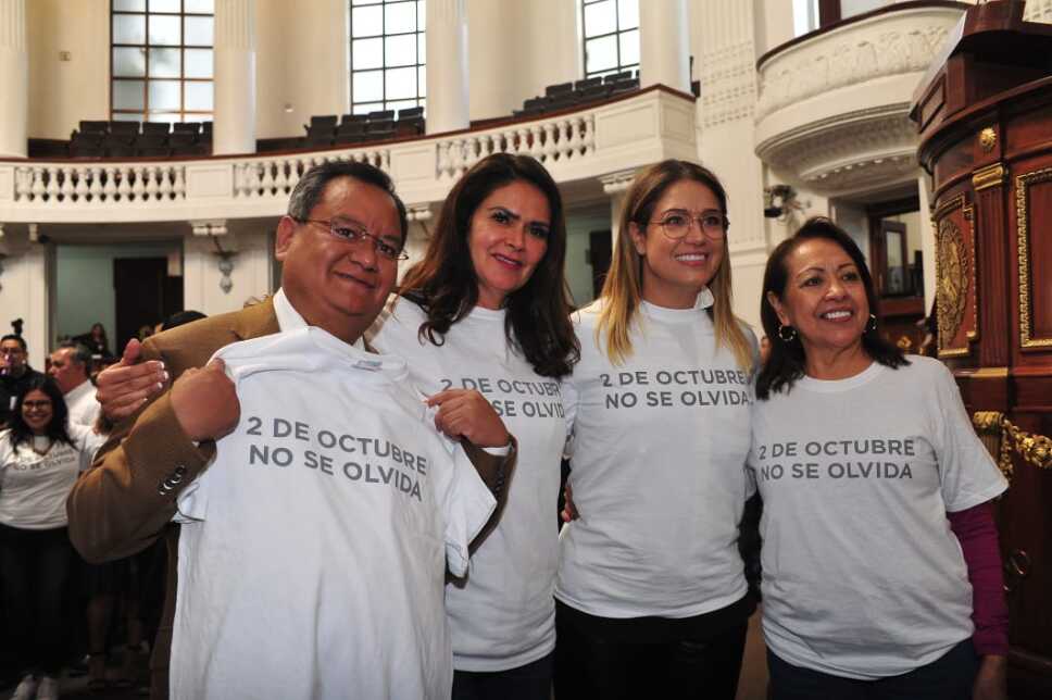 Diputados de Morena, cinturón de paz