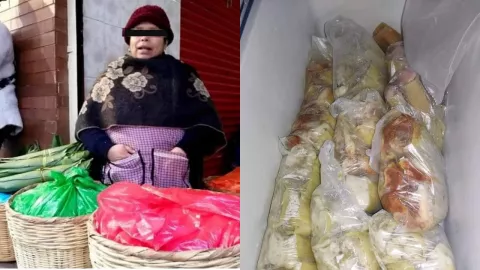 Tamales de carne humana