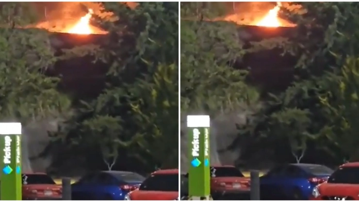 El incendio se reportó alrededor de las 19:00 horas de este jueves 29 de febrero.