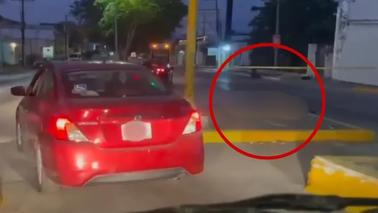 Filtran video de aparatoso accidente en calle JB Lobos Veracruz