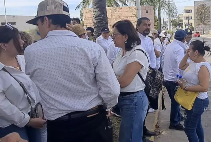 Manifestación Partido Sinaloense 
