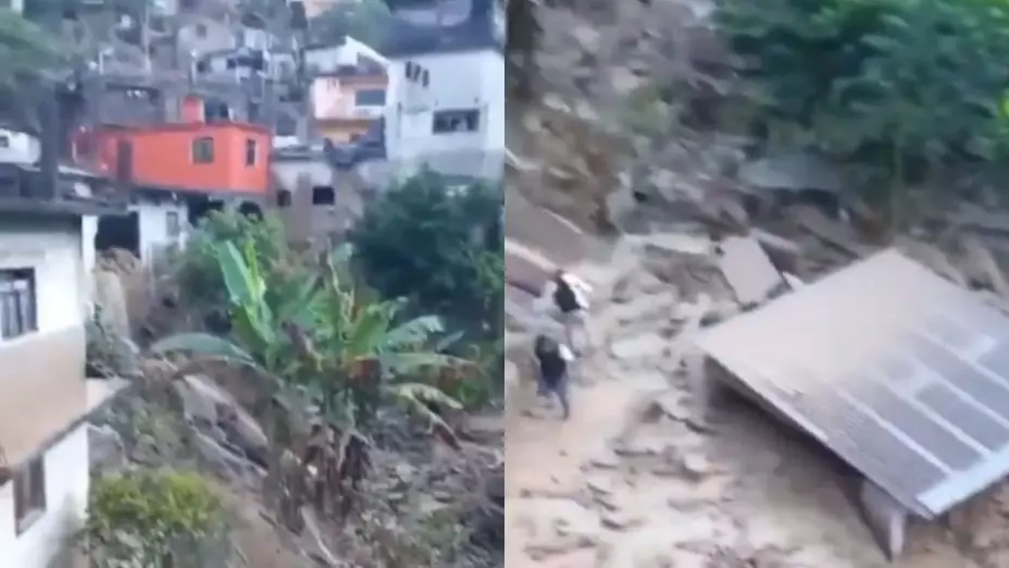 Huracán “Priscila” arrasa Huehuetla: familias sin agua, comida ni electricidad tras el paso de la tormenta