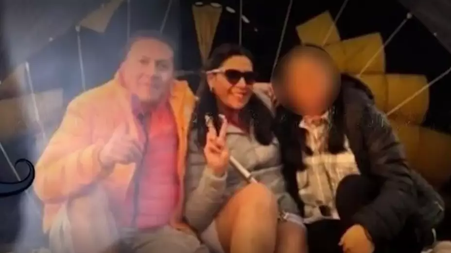 La última foto de la familia víctima del incendio de un globo aerostático en Teotihuacán