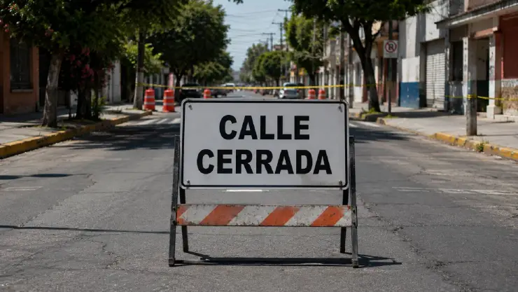 Calle cerrada