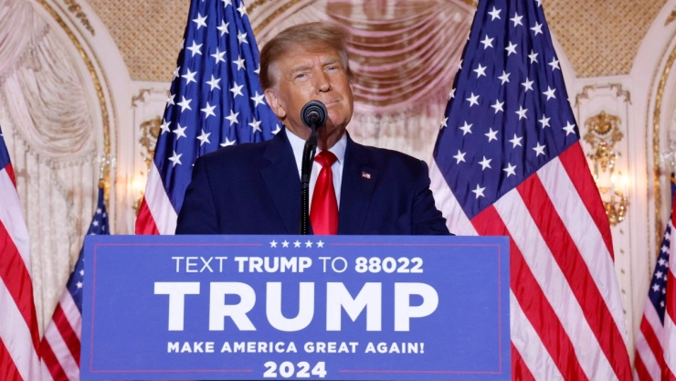Donald Trump quiere ser de nuevo presidente de Estados Unidos