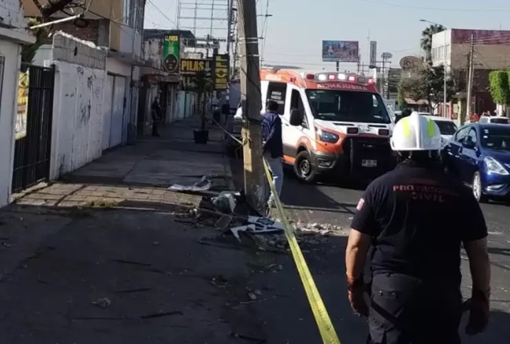 choque en la colonia el mirador