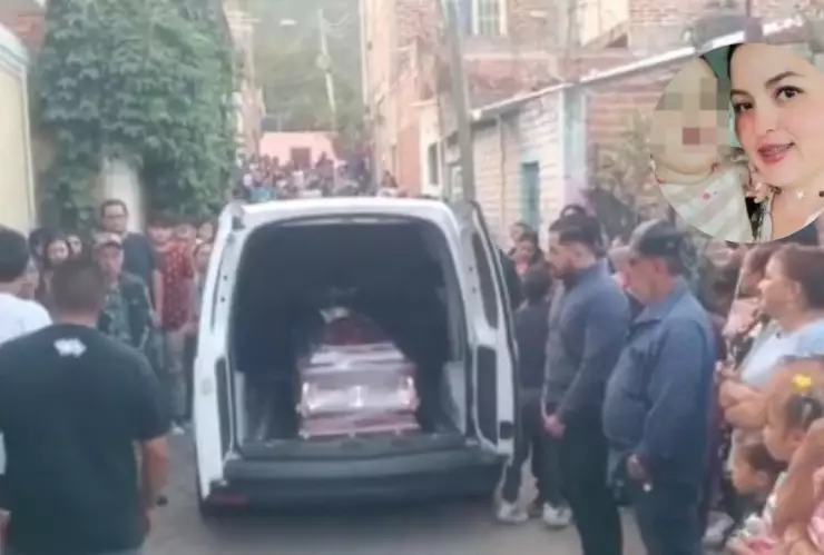 Familiares reciben cuerpo de Alejandra Rivas; fue hallada sin vida junto a su bebé de un año