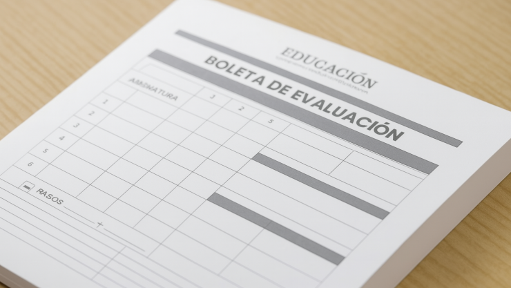 Descarga la boleta escolar 2025.