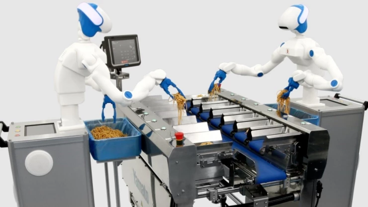 Japón robot Foodly fideos