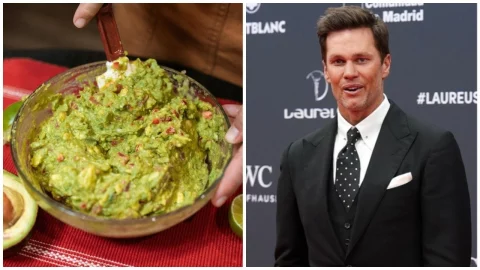 Receta de guacamole de Tom Brady para el Super Bowl 2025