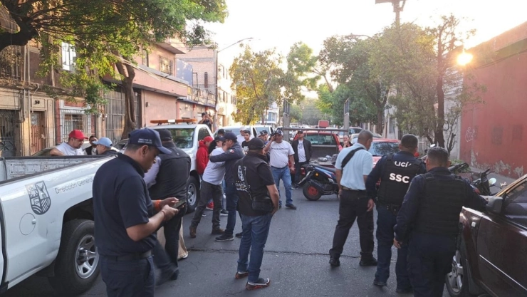 En el sitio no se encontraba ningún adulto.