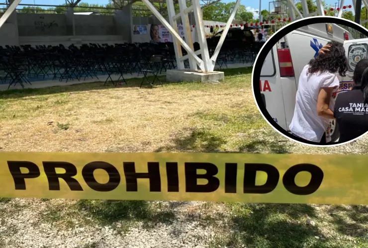 Ataque de abejas Bacalar acaba con mitin de Tania Casamadrid.jpg