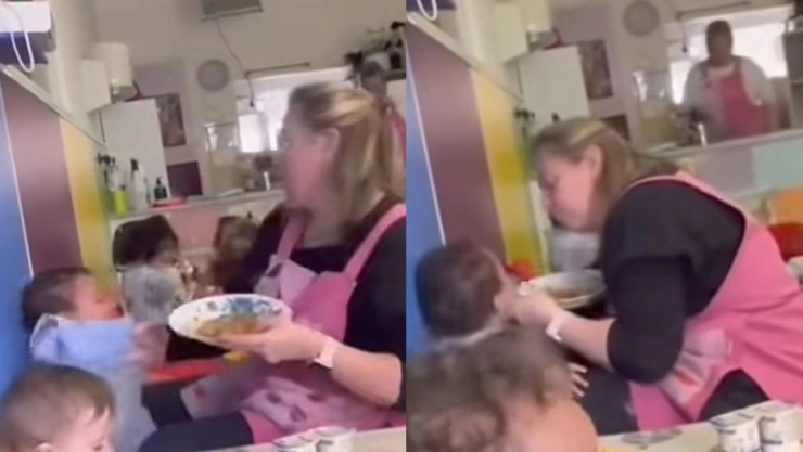 Guardia infantil en Torrejón bajo investigación tras video de maltrato a una bebé