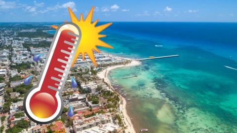 Playa del Carmen_ Esta será la hora con más CALOR en la Riviera Maya HOY 28 de febrero de 2026.webp