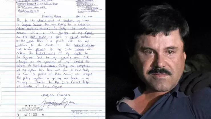 “El Chapo” Guzmán envía carta a Corte de NY.