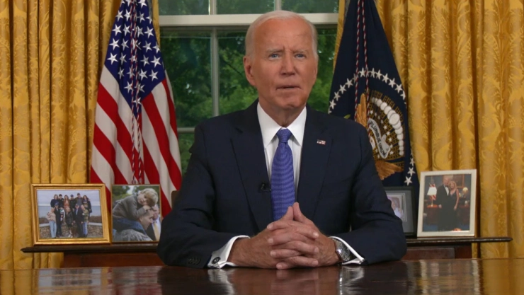 Joe Biden, presidente de Estados Unidos, en la Casa Blanca.