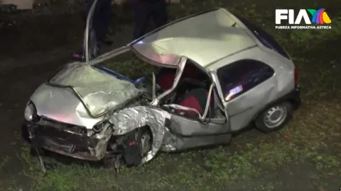 Joven en estado de ebriedad muere tras chocar en Anillo Perif&eacute;rico