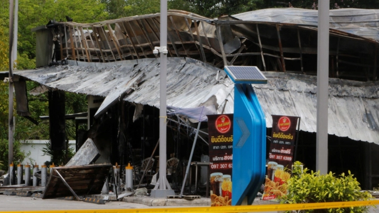 Explosiones incendios Tailandia