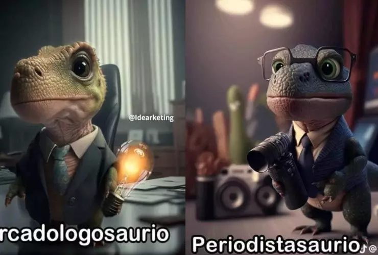 ¿Cómo conseguir tu propio meme de dinosaurios bebés?