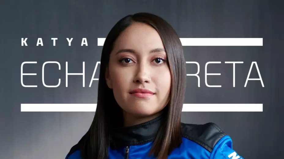 Katya Echazarreta Blue Origin espacio