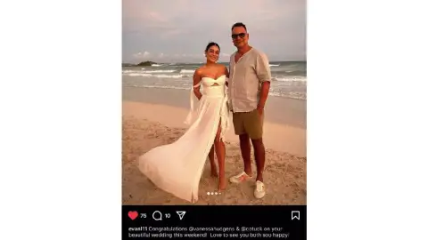 Vanessa Hudgens se casa en Tulum