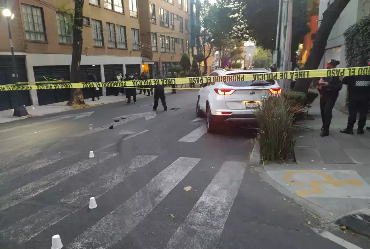 Hallan el cuerpo sin vida de una persona sobre la Calzada de Tlalpan