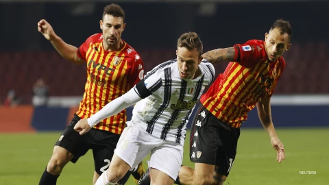 Benevento ante Juventus
