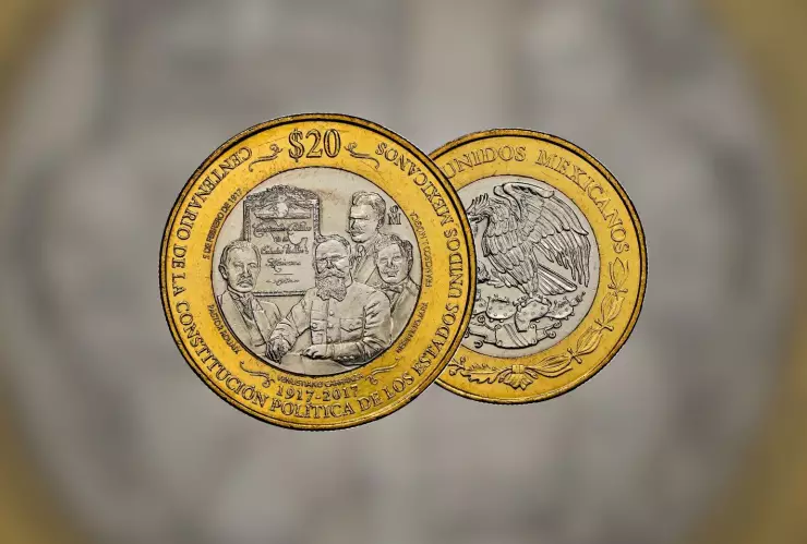 Esta es la moneda de 20 pesos escasa que podría darte $1,000,000.jpg