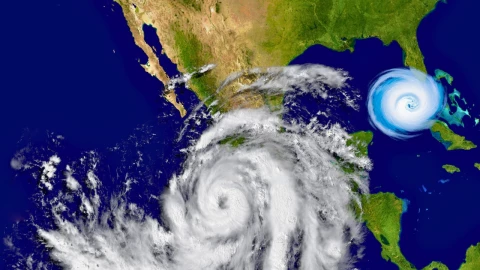 El efecto Fujiwhara amenaza costas mexicanas