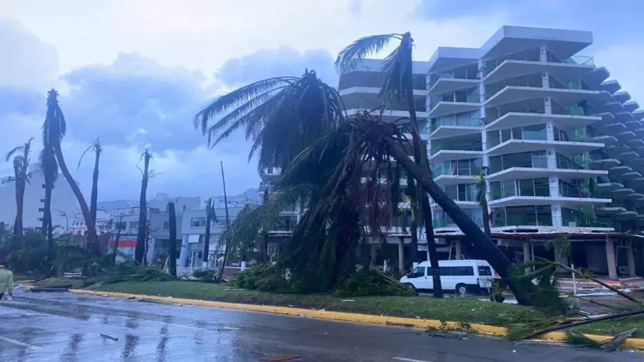 Huracán Otis en Acapulco