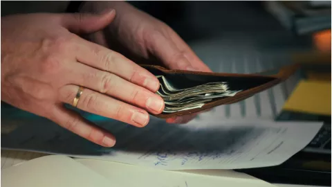 cartera dinero ritual